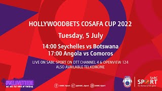 COSAFACup 2022  Angola vs Comoros [upl. by Blen278]