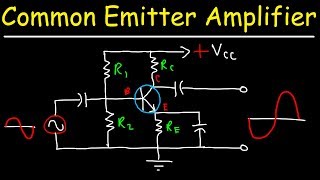 Bipolar Junction Transistors  Common Emitter Amplifier [upl. by Inilahs481]