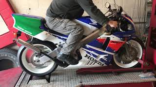 Moto2 Imports NSR250 Dyno 2 [upl. by Tenay499]