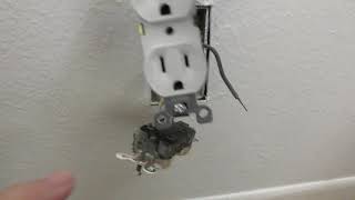 REPLACE 15 AMP ELECTRICAL OUTLET [upl. by Amlas]