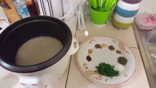 How to make seasoned rice in Black amp Decker Rice Cooker [upl. by Ladonna659]