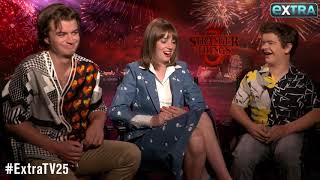 Joe Keery Explains How Much Gaten Matarazzo Has Grown on ‘Stranger Things’ [upl. by Brita332]