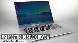 MSI Prestige 16 Studio Review [upl. by Leugimsiul876]