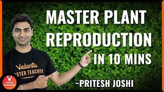 Master Plant Reproduction in 10 Mins  Pollination FertilizationVedantuJunior [upl. by Ateinotna671]