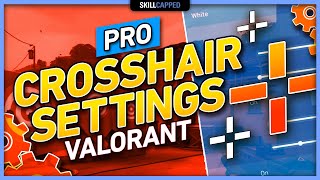 The BEST PRO Crosshair Settings for Valorant [upl. by Garmaise]