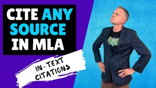 How to Cite ANY Source in MLA Format Intext Citations [upl. by Mosnar]