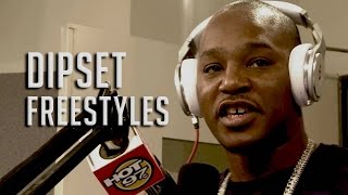 DIPSET REUNITES amp FREESTYLES ON FLEX 2015 [upl. by Peppel]