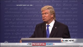 Alec Baldwin as Donald Trump SNL Debut [upl. by Assenat495]