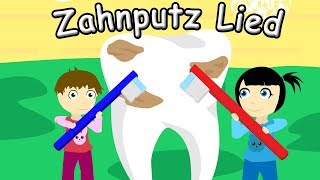 Zahnputz Lied Deutsch  der Zahnputzsong Kinderlieder für Kleinkinder [upl. by Nodnahs]