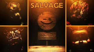 FNAF 6  All Salvage Minigames No Damage [upl. by Oirramaj]