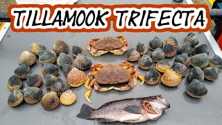 Tillamook Bay Clamming Crabbing and Fishing  Tillamook Trifecta [upl. by Veronike993]