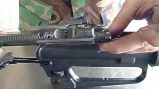 Disassembly Assembly and Cleaning the M16 A2 [upl. by Nodyl]