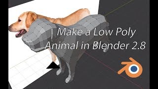 Make a Low Poly Animal with Blender 28 [upl. by Monti]