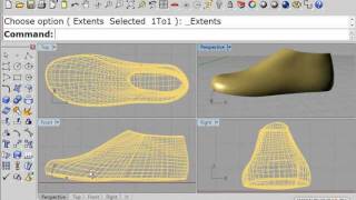 Model the sole of a shoe Part 1 [upl. by Madonna671]