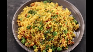 Couscous Upma  Sanjeev Kapoor Khazana [upl. by Simmie769]