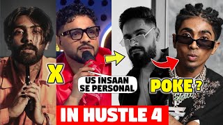 RAFTAAR ABOUT FIGHT WITH EMIWAY IN HUSTLE 4  EMIWAY POKE MC STAN⁉️  BELLA ABOUT RAFTAAR COLLAB [upl. by Maddocks]