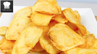 HOW TO MAKE POTATO CHIPS  CRISPS [upl. by Weinrich753]