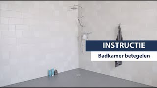 EUROCOL  INSTRUCTIE  Een badkamer betegelen [upl. by Ocirderf820]