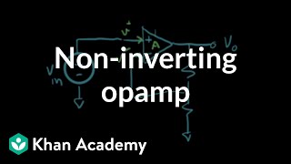 Noninverting opamp circuit [upl. by Market]