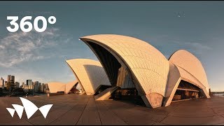 Tour the Sydney Opera House in 360°  Featuring soprano Nicole Car and the Sydney Symphony Orchestra [upl. by Asseret223]