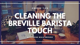 How to Clean The Breville Barista Touch Espresso Machine and Grinder [upl. by Vergne]