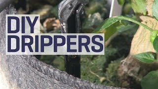 DIY Drippers Drip Irrigation for Hydroponics [upl. by Duahsar]