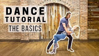 Country Swing Dancing THE BASICS Tutorial [upl. by Hardden]