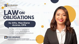 Law on Obligations by Atty Mae Diane Azores CPA [upl. by Leela]