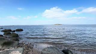 Cramond Beach Edinburgh [upl. by Yelahs]