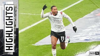 HIGHLIGHTS  Derby County Vs Bristol Rovers [upl. by Ennobe]