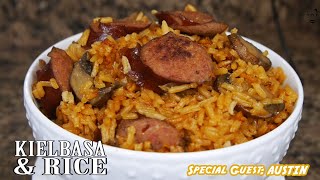 Kielbasa amp Rice  COOK Dont Be Lazy [upl. by Atnuahs]