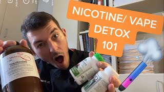 Nicotine Detox Best Supplements [upl. by Ariaek]