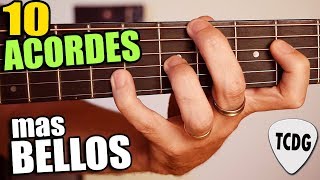 Top 10 ACORDES más BONITOS para Guitarra  Suenan Increíble [upl. by Nath]