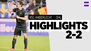 Highlights RSC Anderlecht  OHL  20212022 [upl. by Ahkos]