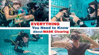 How to Clear a Mask Scuba Diving  Everything You Need To Know [upl. by Jacinto]