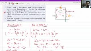 Nodal Analysis Node Voltages CircuitNetwork Theorems  DC Circuit Analysis [upl. by Eilah]