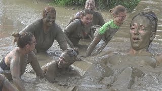 MUD RUN OR MUD BATH FUN IN THE MUD [upl. by Quinn962]