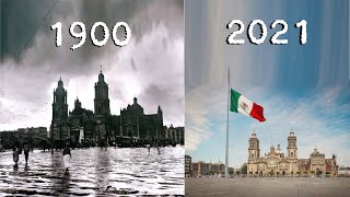 Evolution of Mexico City 1900  2021 [upl. by Oaht]