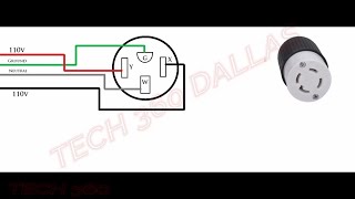 HOW TO GET 110V FROM A 220V OUTLET SIMPLE [upl. by Eceeryt789]