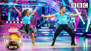 Mark and Janette Salsa Christmas Wrapping  Christmas Special  BBC Strictly 2019 [upl. by Gies349]