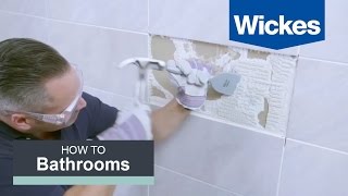 How to Remove and Replace Tiles with Wickes [upl. by Ahcila197]