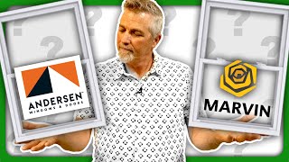 Head To Head Andersen Windows VS Marvin Windows [upl. by Lapointe]