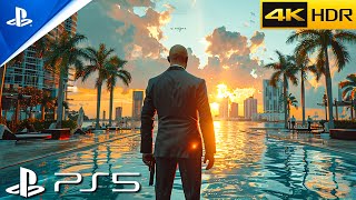 MIAMI PS5 Immersive ULTRA Realistic Graphics Gameplay 4K60FPS Hitman 2 [upl. by Verner977]