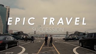 Se3 All Epic Travel Moments from Succession  HBO  Video 3 of 4 [upl. by Burn]