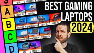 Ranking ALL 21 Gaming Laptops I Tested In 2024 [upl. by Artinahs]