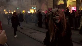 PerchtenlaufKrampuslauf Graz 2019 [upl. by Ahsetan]