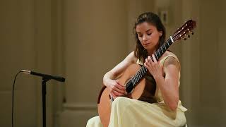 Ana Vidovic guitar plays Piazzolla [upl. by Skcirdnek]