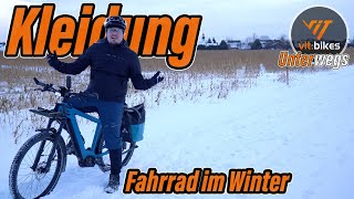 Winter  Regenkleidung zum Fahrradfahren und Pendeln  3 Möglichkeiten  vitbikesTV [upl. by Allekim]