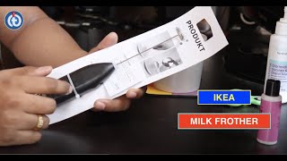 IKEA MILK FROTHER Review amp Battery Installation [upl. by Magree]