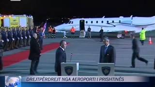 Ramush Haradinaj  Kthimi ne Kosove Live ne RTK [upl. by Arenat886]